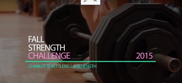Fall Strength Challenge 2015!