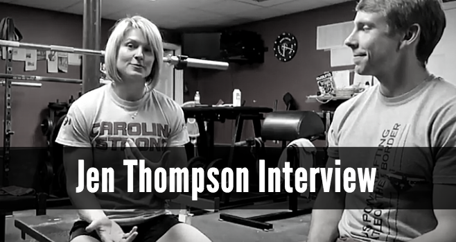 Jen Thompson | A Chat With the World’s Strongest Bench Presser